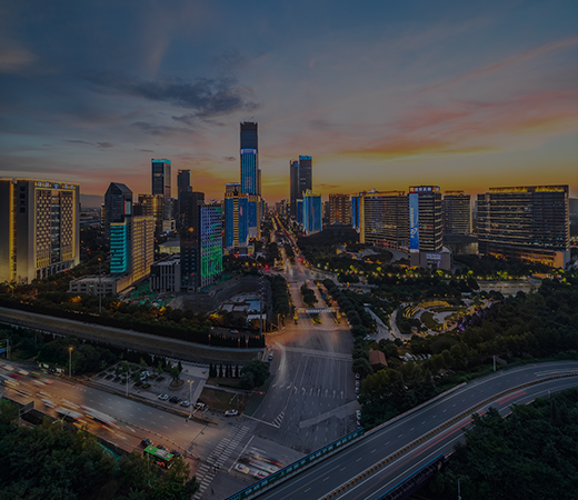 城市建筑与天际线景观